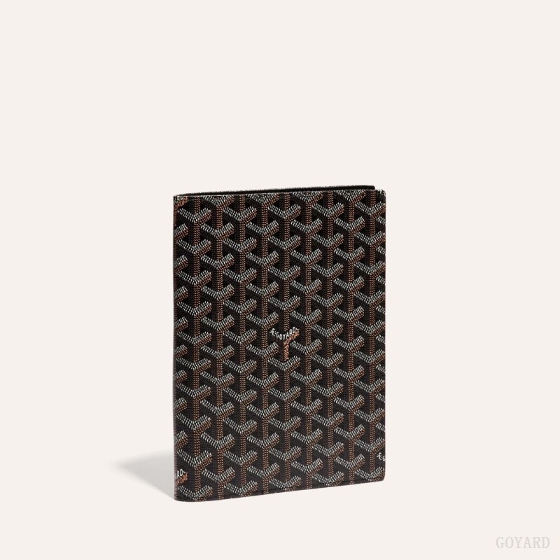 Black Goyard CASTIGLIONE DOCUMENT COVER | DVNQ3356