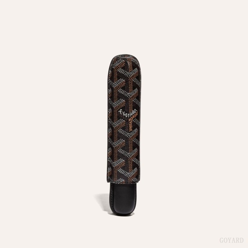 Black Goyard CHURCHILL SINGLE CIGAR CASE | VWVK6084