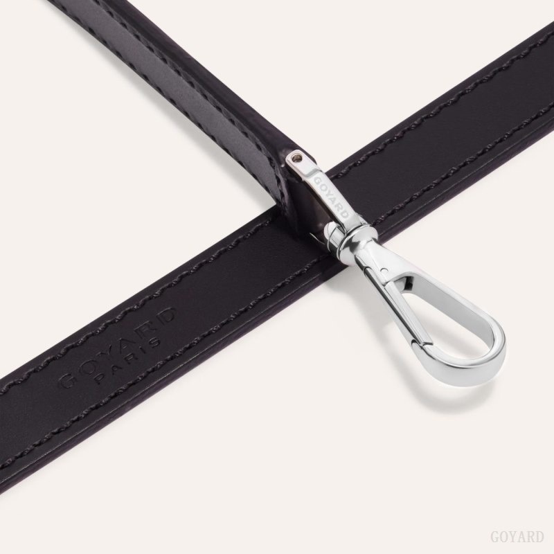 Black Goyard CUIR PM STRAP | KJOC8036