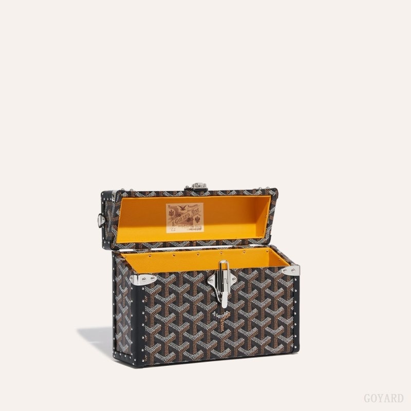 Black Goyard Cassette Trunk Bag | RJPP2137