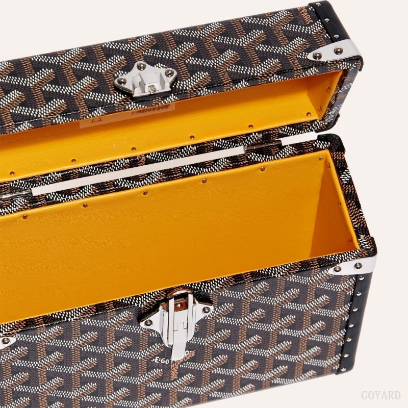 Black Goyard Cassette Trunk Bag | RJPP2137