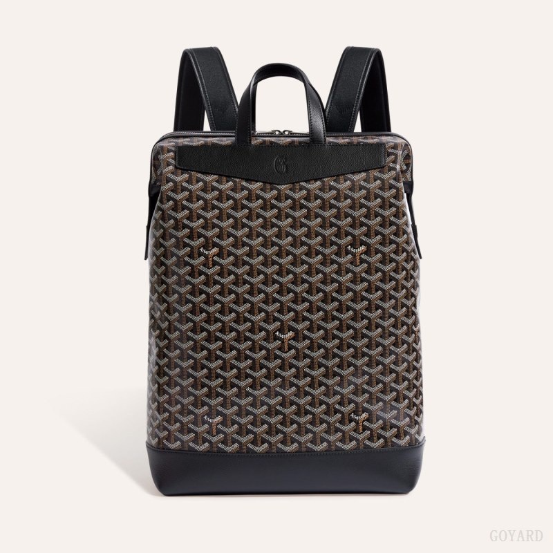 Black Goyard Cisalpin Backpack | BJTM5129