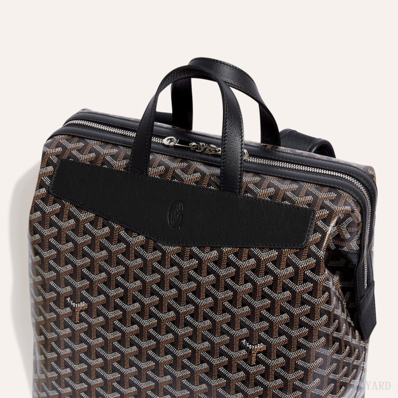 Black Goyard Cisalpin Backpack | BJTM5129