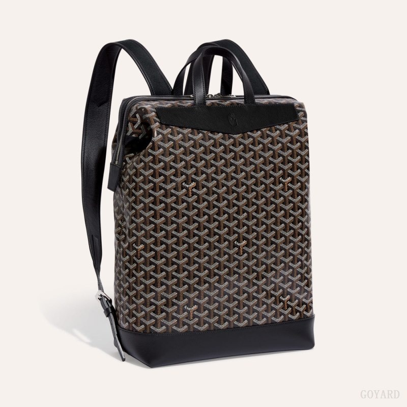 Black Goyard Cisalpin Backpack | BJTM5129