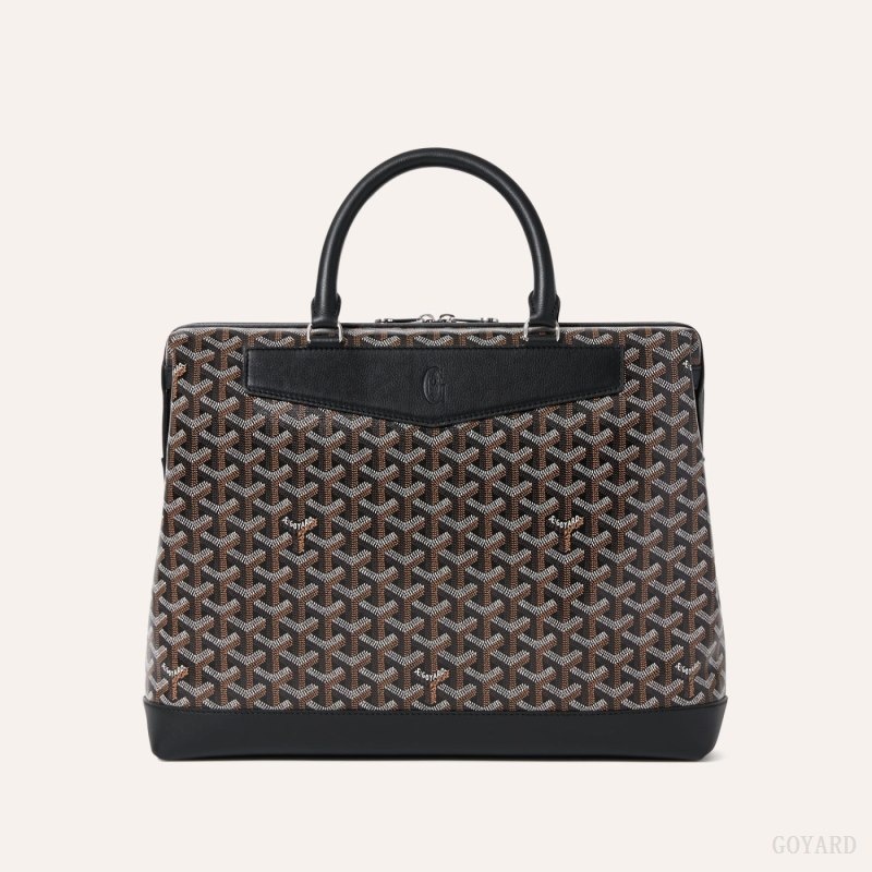 Black Goyard Cisalpin Document Case | LBXS3867