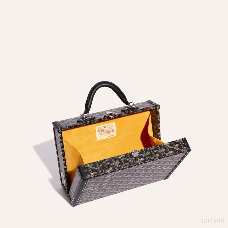 Black Goyard Grand Hôtel Trunk Bag | RVDF2086