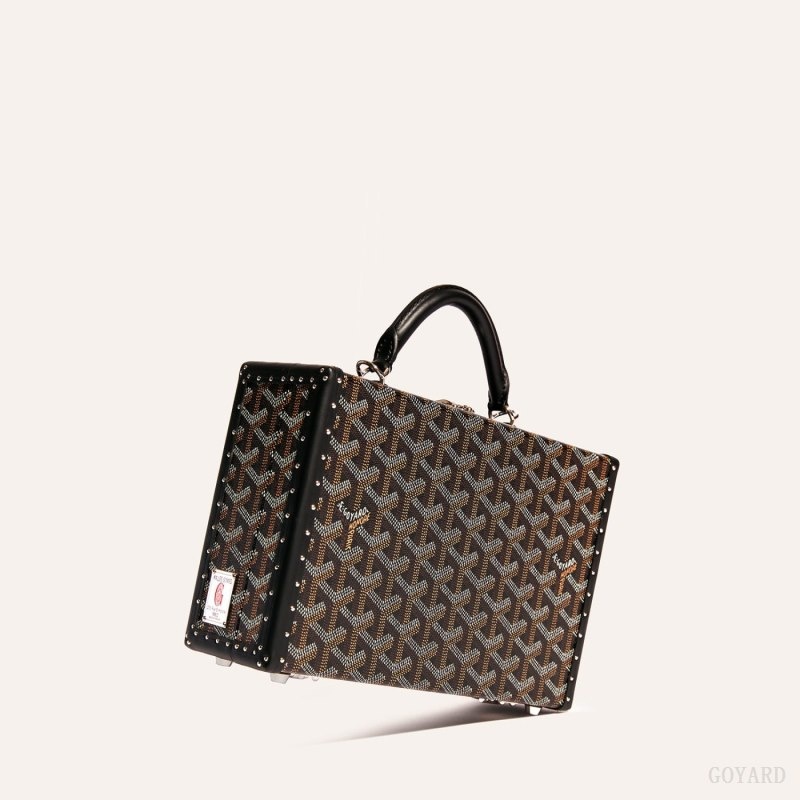 Black Goyard Grand Hôtel Trunk Bag | RVDF2086