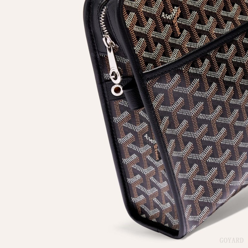 Black Goyard JOUVENCE GM TOILET BAG | TVYL8057