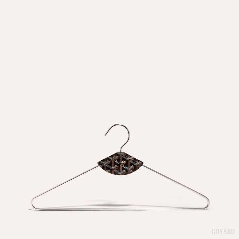 Black Goyard LIVRÉE PAIR OF HANGERS | AWON6107