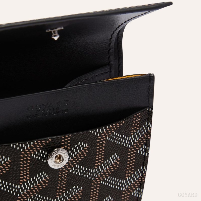 Black Goyard MARIGNY WALLET | EVMR8895