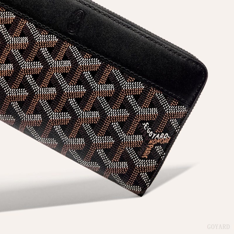 Black Goyard MATIGNON GM WALLET | DONM0903