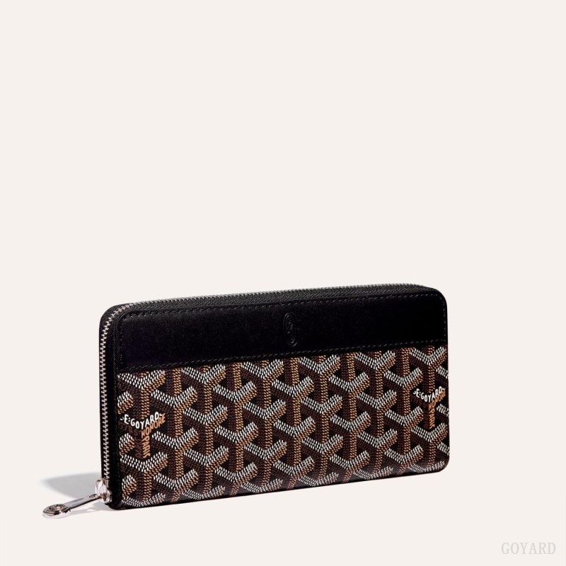 Black Goyard MATIGNON GM WALLET | DONM0903