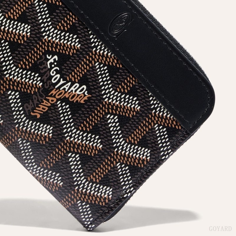 Black Goyard MATIGNON MINI WALLET | MALX5589