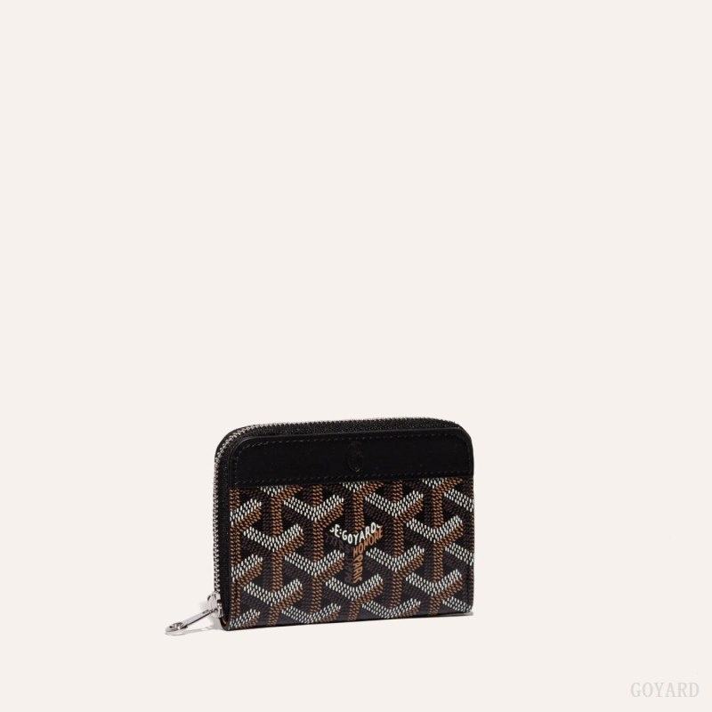 Black Goyard MATIGNON MINI WALLET | MALX5589