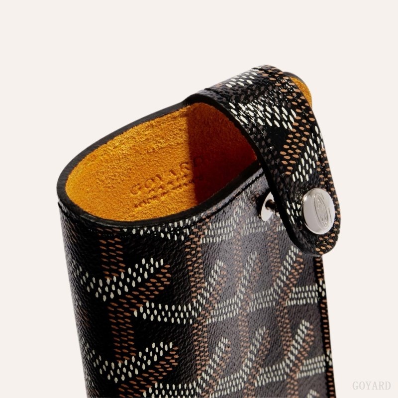 Black Goyard MONTMARTRE PM GLASSES CASE | YBLL4654