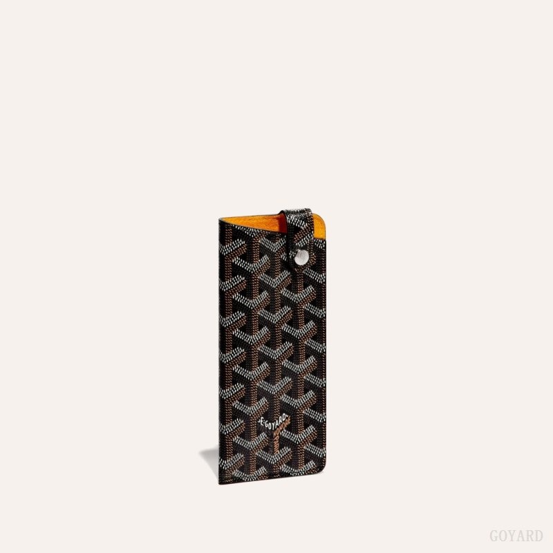 Black Goyard MONTMARTRE PM GLASSES CASE | YBLL4654