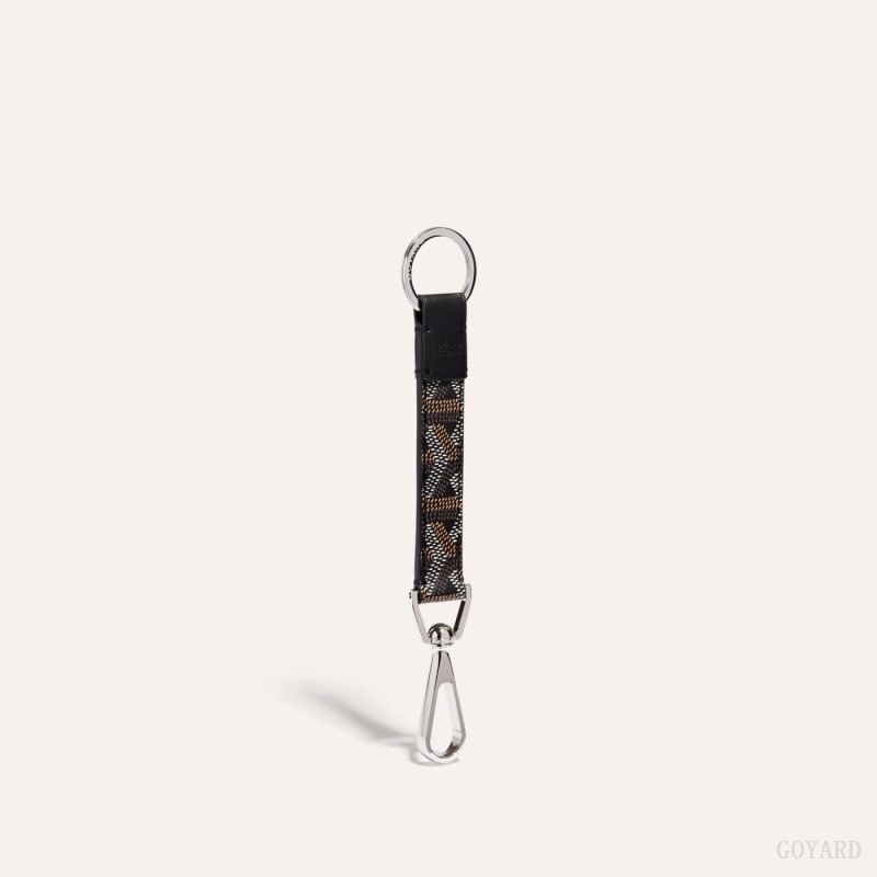 Black Goyard MOUSQUETON KEY RING | FASV5837