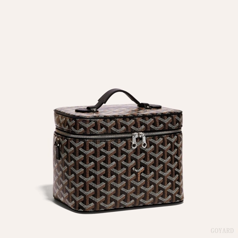 Black Goyard MUSE VANITY CASE | PRZN9755