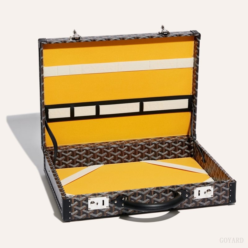 Black Goyard Manoir PM Document Case | KAAU7339