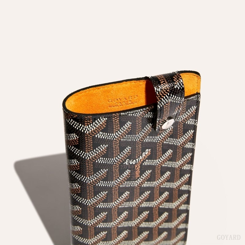 Black Goyard Montmartre GM Case | LIAA6423