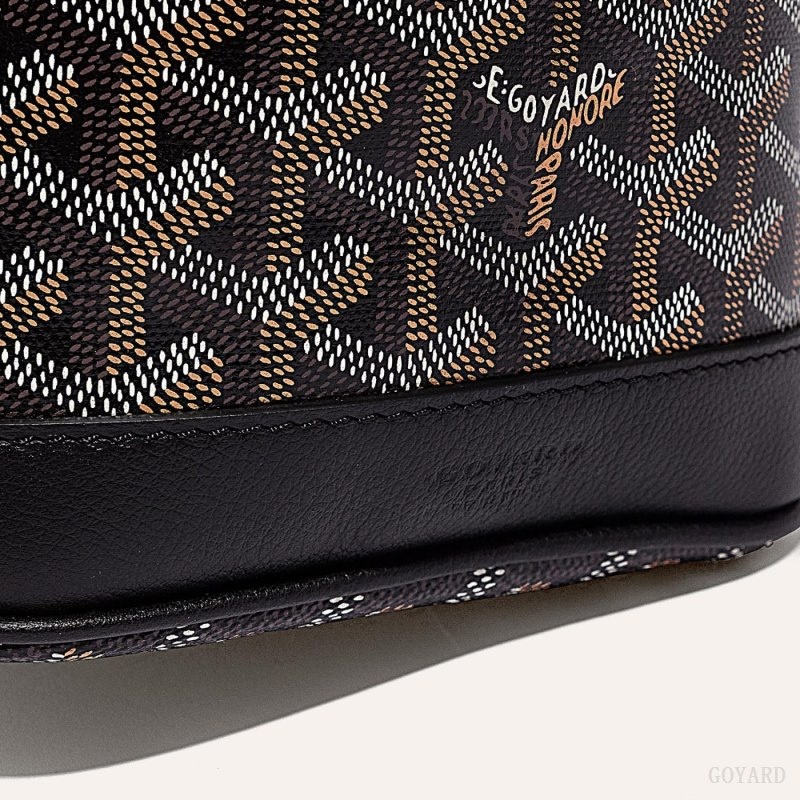 Black Goyard PETIT FLOT BUCKET BAG | HUIJ9960