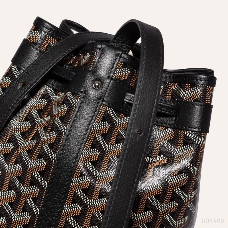 Black Goyard PETIT FLOT BUCKET BAG | HUIJ9960