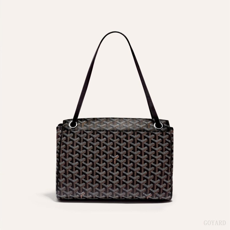 Black Goyard ROUETTE PM BAG | YBAP5412