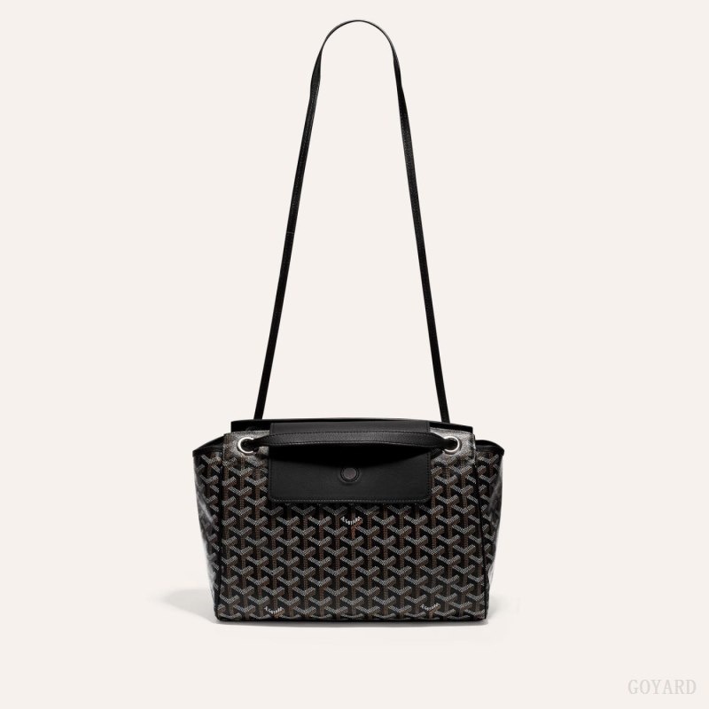 Black Goyard ROUETTE PM BAG | YBAP5412