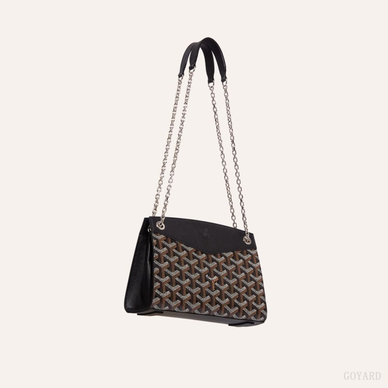 Black Goyard Rouette Structuré Mini Bag | MZNS5793