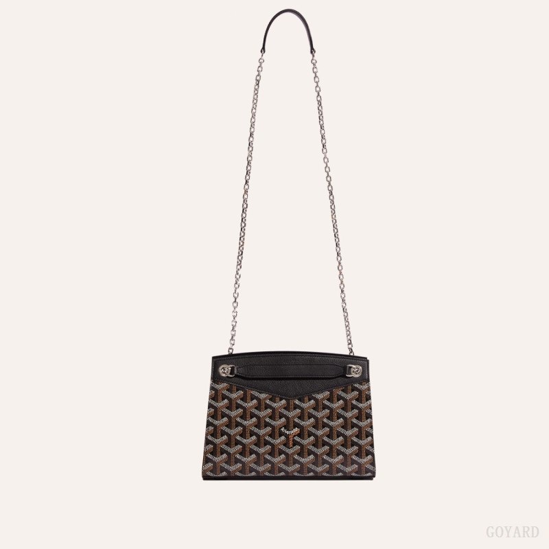 Black Goyard Rouette Structuré Mini Bag | MZNS5793