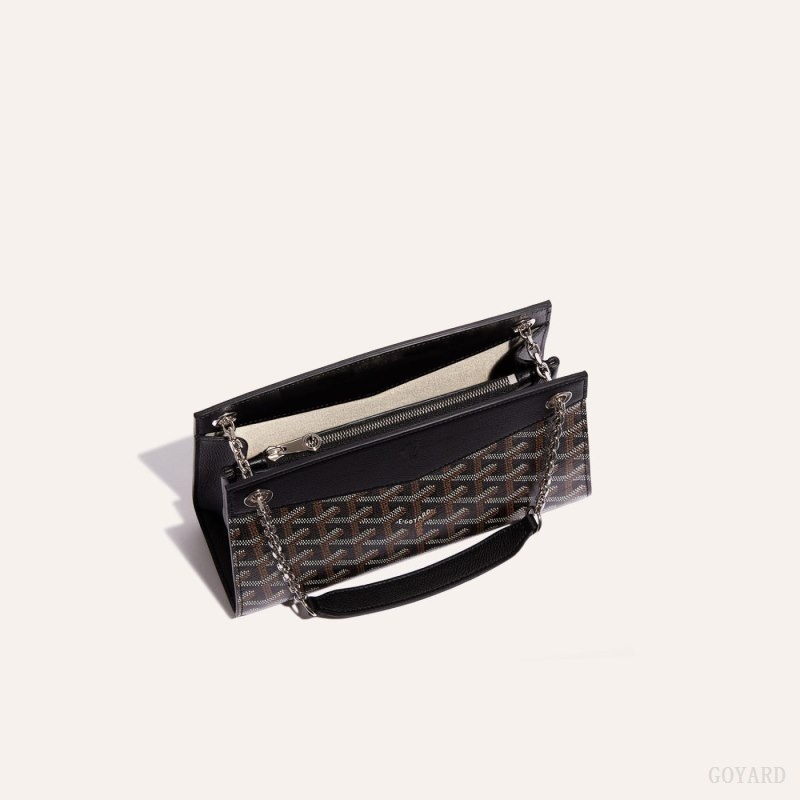 Black Goyard Rouette Structuré Mini Bag | MZNS5793