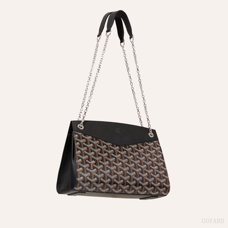 Black Goyard Rouette Structuré PM Bag | UVHR6632