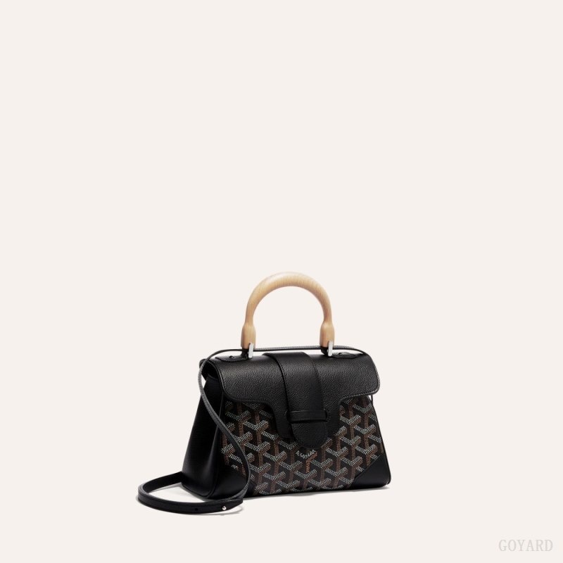 Black Goyard SAIGON SOUPLE MINI BAG | MXFX9721