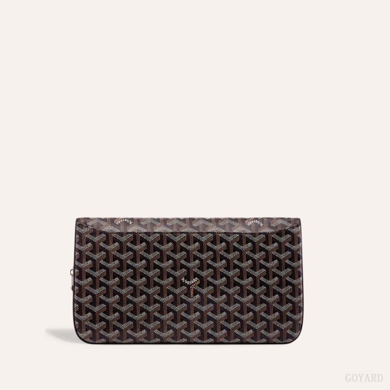 Black Goyard SAINTE-MARIE CLUTCH | JGOL2565