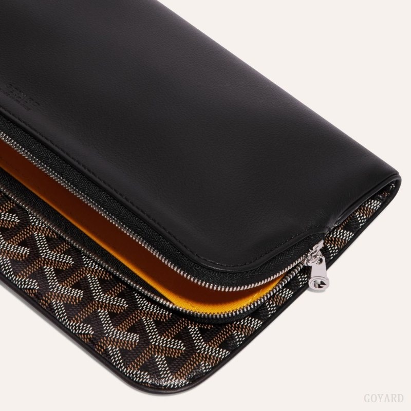 Black Goyard SAINTE-MARIE CLUTCH | JGOL2565