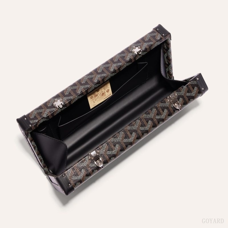 Black Goyard SAINT-HONORE TRUNK BAG | RTSM9657