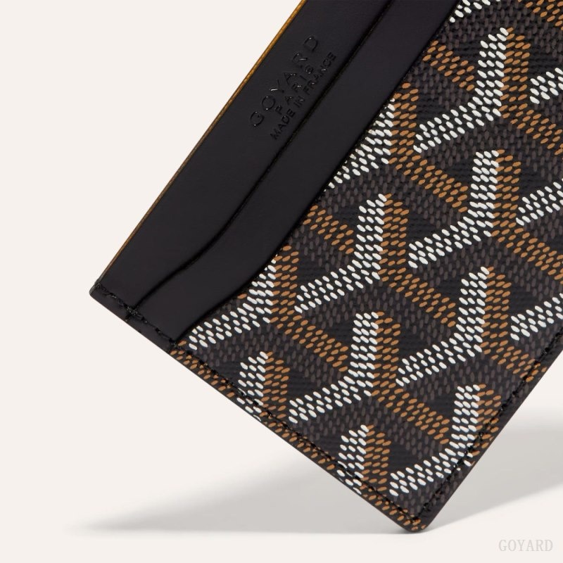 Black Goyard SAINT-SULPICE CARD WALLET | GLET5779