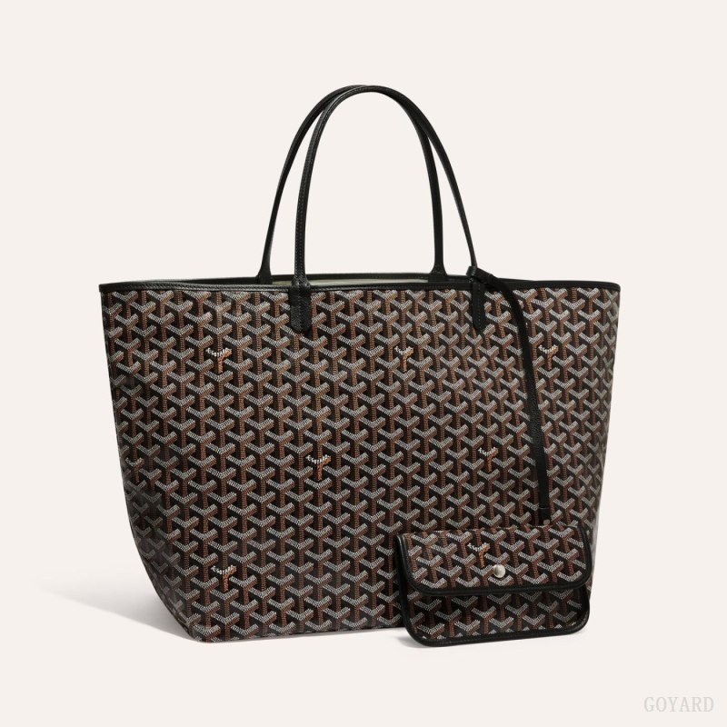 Black Goyard SAINT LOUIS GM BAG | PDYY0924