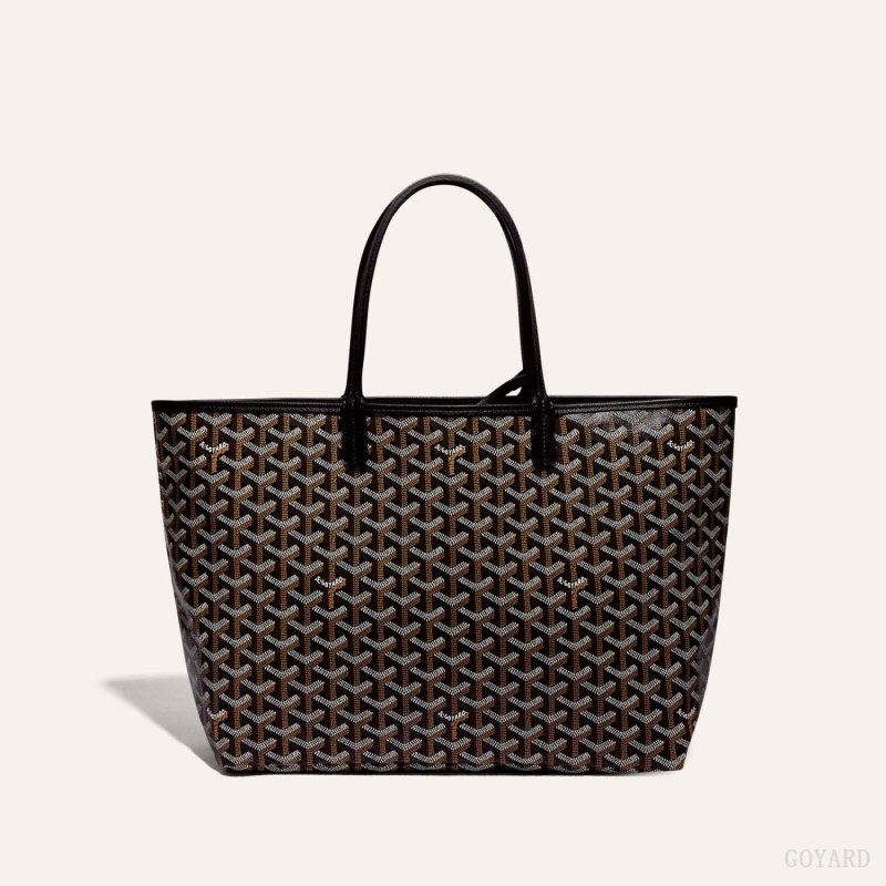 Black Goyard SAINT LOUIS PM BAG | GLMH1189