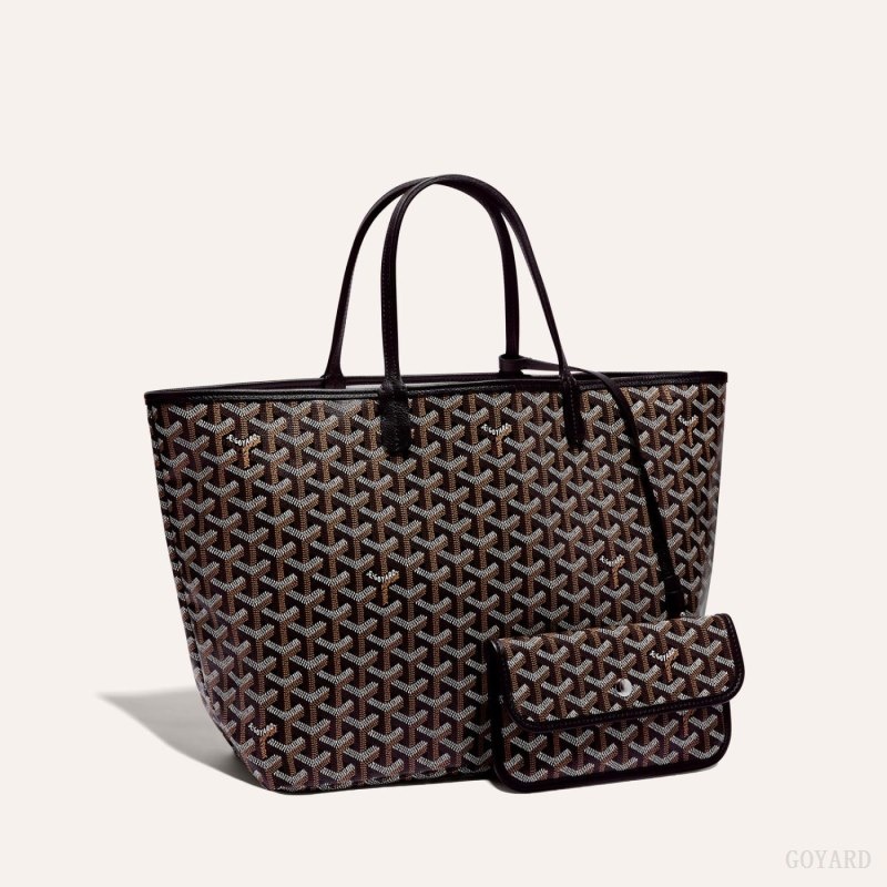 Black Goyard SAINT LOUIS PM BAG | GLMH1189