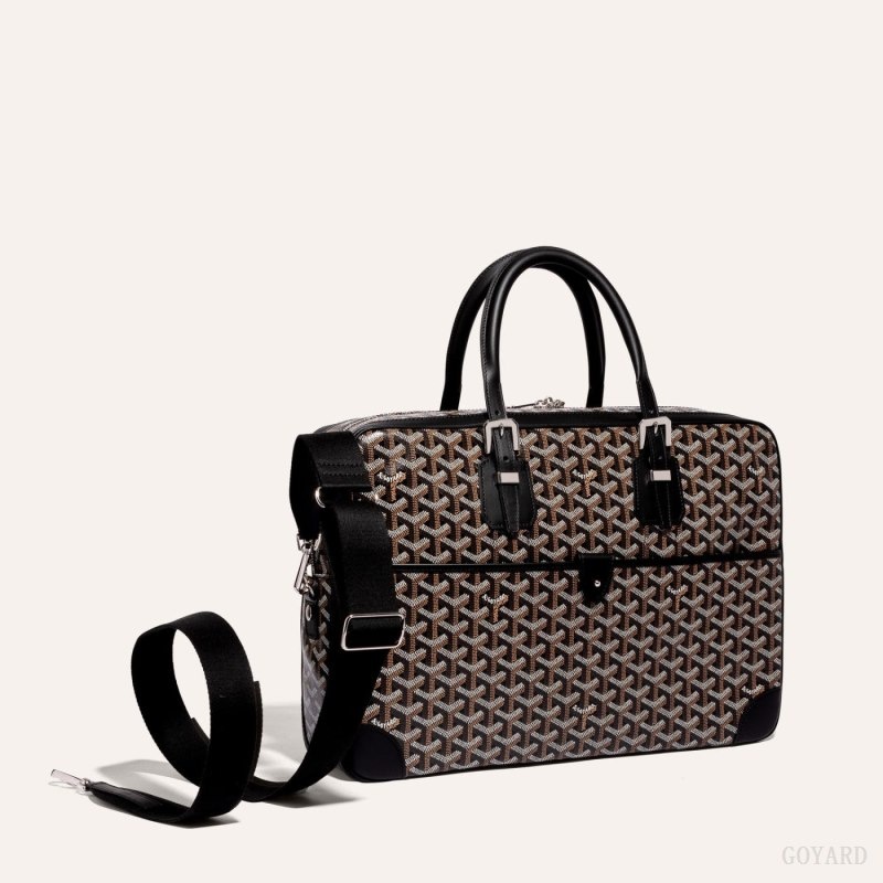 Black Goyard SANGLE MM STRAP | RBBG5848