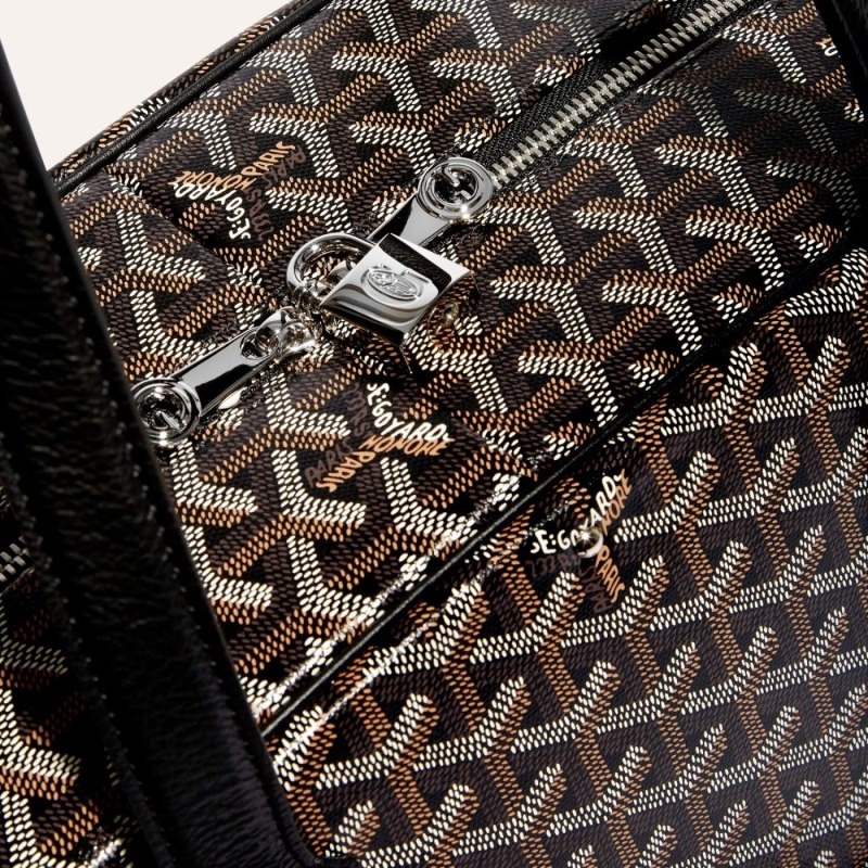 Black Goyard SAVILE ROW GARMENT BAG | HEMG3686