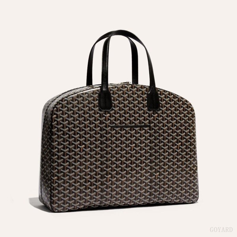 Black Goyard SAVILE ROW GARMENT BAG | HEMG3686