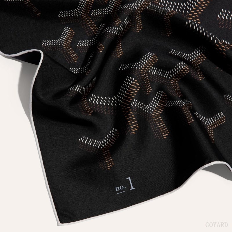 Black Goyard SCARF N°1 | RCOV7532