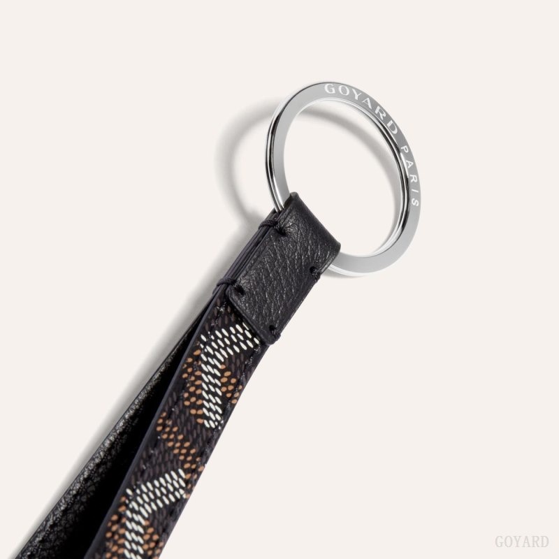 Black Goyard SESAME KEY RING | QSFF8295