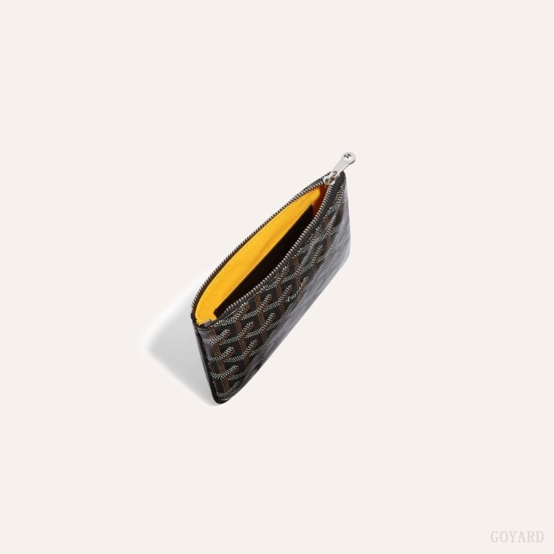 Black Goyard SÉNAT MINI WALLET | FYOH9677