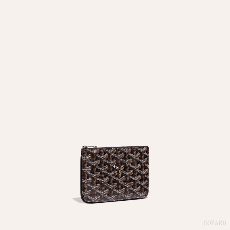 Black Goyard SÉNAT MINI WALLET | FYOH9677