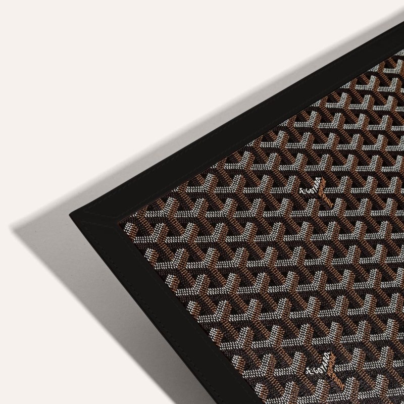 Black Goyard SOUS-MAIN DESK PAD | BHDY9337