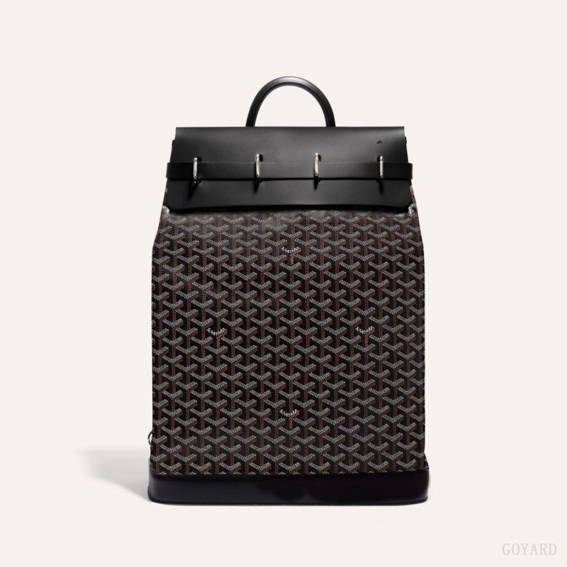 Black Goyard STEAMER PM BAG | PQWE5900