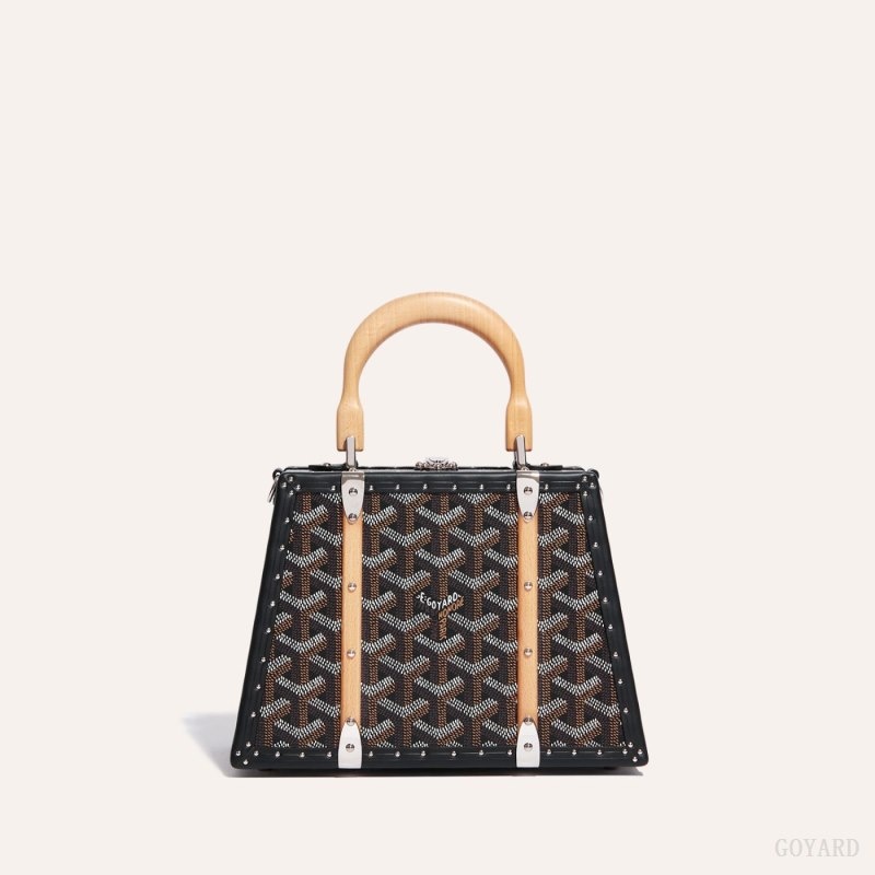 Black Goyard Saïgon Mini Trunk Bag | VMOB7026